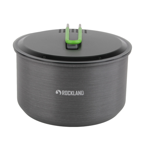 Котелки - Rockland - Алюминиевая туристическая кастрюля с крышкой - 2 л