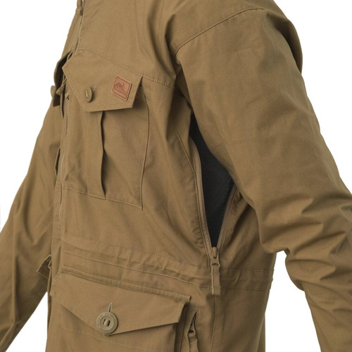Одежда - Helikon - Куртка SAS Smock Jacket - Coyote - KU-SAS-DC-11 - Одежда