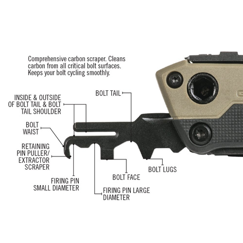 Багатофункціональні ножі - Real Avid - Мультитул для обслуговування зброї Gun Tool Pro - AR-15 - AVGTPROAR - Багатофункціональні ножі