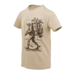 Helikon - Футболка Light Infantry - хаки - TS-LIF-CO-13