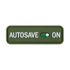 M-Tac - Нашивка ПВХ Autosave - 3D - Olive - 51116701