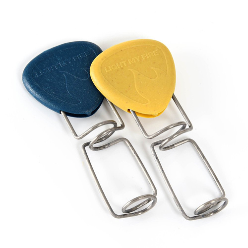 Light My Fire - Шампуры для костра Grandpa's FireFork BIO 2-pack - MustyYellow / HazyBlue - 2302011413 - Туристическая посуда