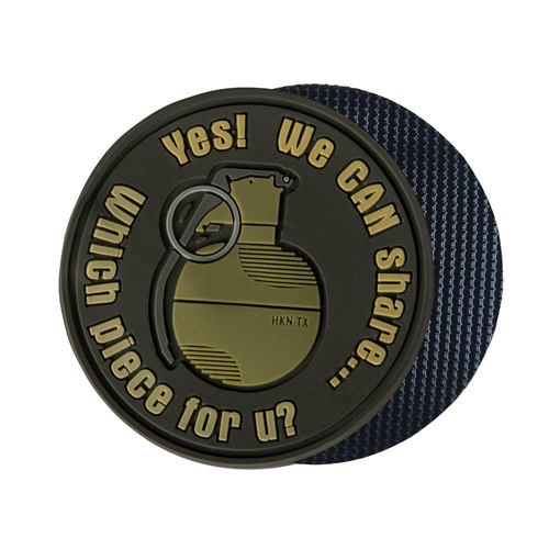 Helikon - ПВХ пластырь - We Can Share - Brown - OD-GSH-RB-30 - Нашивки