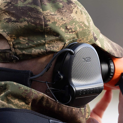 Засоби захисту - Sordin - Активні протишумні вкладиші Supreme X2 - на шию - гелеві вкладиші - Зелений - 301006-20G - Навушники тактичні