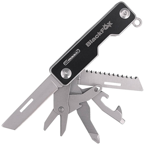 FOX - Мультитул BlackFox Pocket Boss - 9 инструментов - Черный - BF-205 - Мультитулы
