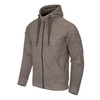 Helikon - Covert Tactical Hoodie - Fullzip - Светло-коричневый меланж - BL-CHF-SF-M6