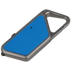 ASP - Сапфир USB перезаряжаемый фонарь / брелок Алюминий - Синий - 53650