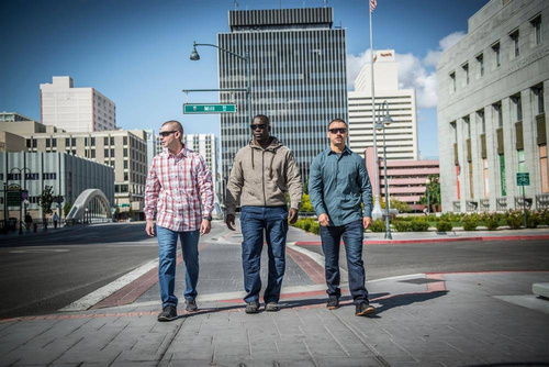 Helikon - Рубашка TRIP Nylon Blend - Indigo Plaid - KO-TRI-NB-P8