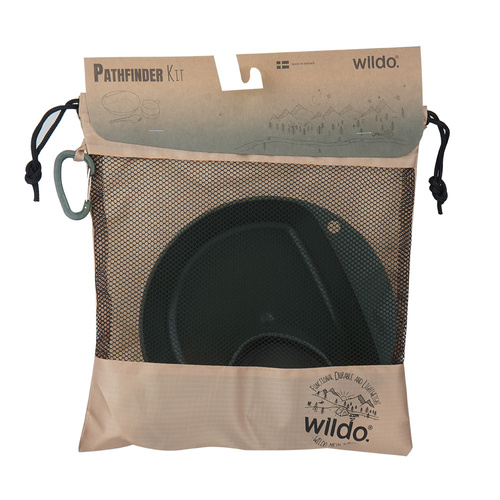 Туристическая посуда - Wildo - Pathfinder Camping Kit - Оливковый - 66421