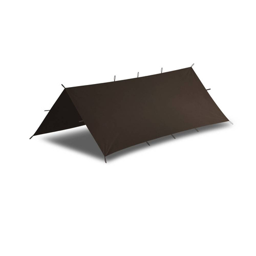 Helikon - Брезент, бивуачная простыня Supertarp Small® - 250 x 200 см - Коричневый цвет - PO-STS-PO-0A - Гамаки