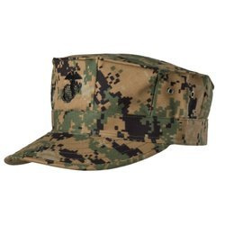 Helikon - Военная кепка USMC Marines - PolyCotton Twill - Digital Woodland - CZ-USM-PT-07