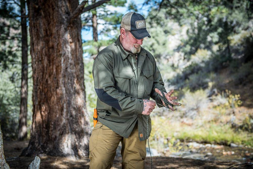 Helikon - Сорочка Woodsman - чорна - KO-WDN-DC-01 - Тактичні сорочки - Одяг