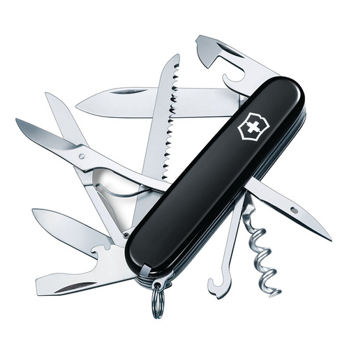 Victorinox - Карманный нож Huntsman - Черный - 1.3713.3 - Швейцарские ножи