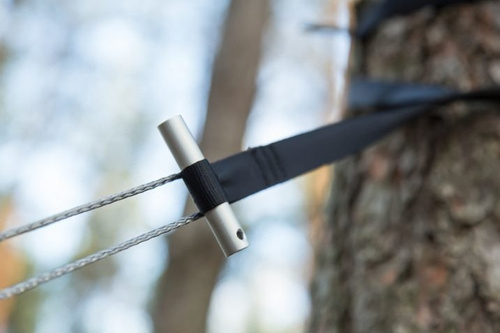 Lesovik - Легкий походный гамак SUL с подвесом SMUK UL - Лесной зеленый - Гамаки - Кемпинг