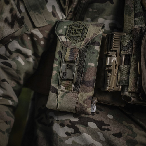 M-Tac - Чехол для телефона Elite Large Hex Full - Multicam/Ranger Green - 10160238 - Чехлы для рации