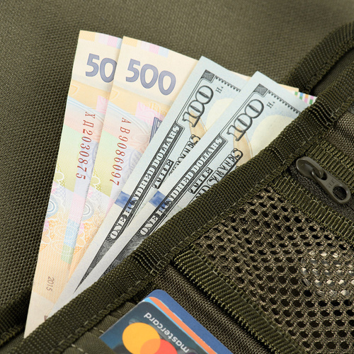 M-Tac - Портмоне на липучке Elite Hex Gen.II - Ranger Green - 10207023 - Кошельки, футляры для документов