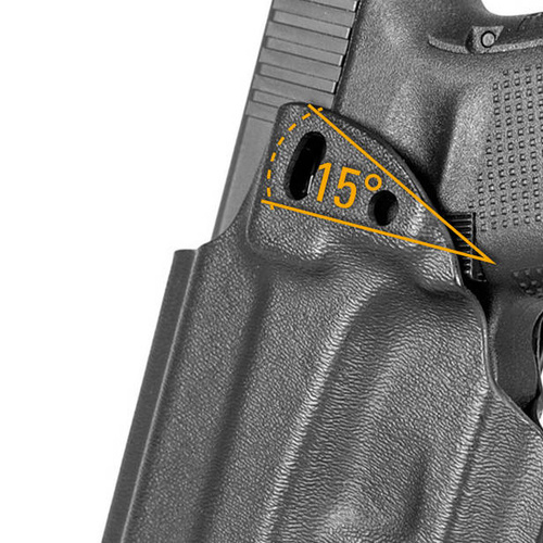 MFT - Внутренняя кобура IWB для пистолета CZ P-10 Compact - Черный - HCZP10CAIWBA - Внутренние кобуры