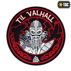M-Tac - 3D нашивка ПВХ Til Valhall - черный/красный - 51142332
