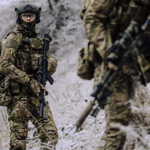 Одежда - Helikon - Тактические брюки Trooper - Нейлон - MultiCam - SP-TRP-AG-34 - Тактические брюки