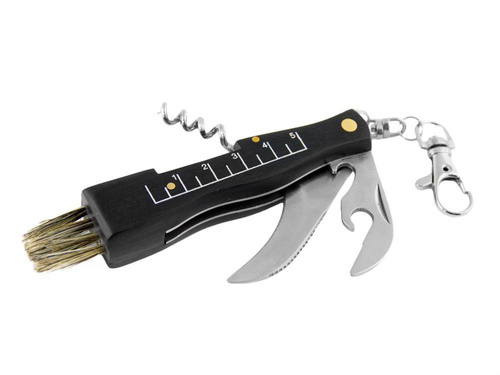 Швейцарські ножі - Joker - Багатофункціональний ніж для грибів - Чорний - JKR90