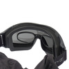 Swiss Eye - Балістичні окуляри F-Tac with Visor Set - Black - 18826