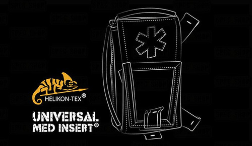 Helikon - Universal Med Insert® - Nylon - Red - MO-M03-NL-25 - Подсумки медицинские - Снаряжение