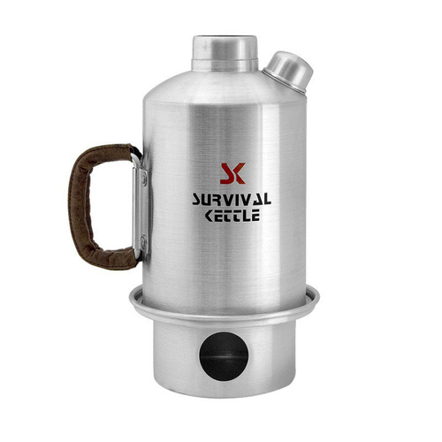 Чайник для виживання - Travel Kettle Silver - 1.2 л - Туристичний посуд