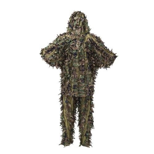 Маскувальні костюми - Helikon - камуфляжний костюм Leaf Ghillie Set® - US Woodlland - KP-LFG-PO-03