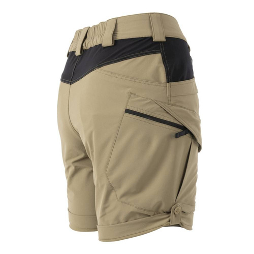 Одежда - Helikon - Шорты женские OTS® (Outdoor Tactical Shorts) 8.5" - Чёрный / Shadow Grey - SW-OTS-VL-3501A - Шорты