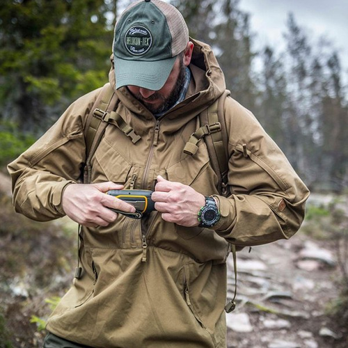Одежда - Helikon - Куртка-анорак Pilgrim® - Coyote - KU-PGM-DC-11 - Тактические куртки