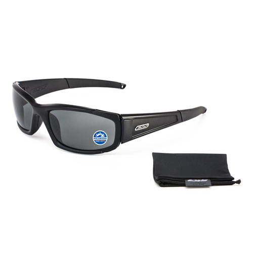 ESS - CDI Ballistic Glasses - черный - поляризованный зеркально-серый - 740-0529 - Баллистические очки