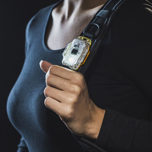 Ліхтарики - Armytek - Кишеньковий LED ліхтарик Crystal WRB - маячок - 150 лм - синій/сірий - F07202B - Ліхтарики на голову