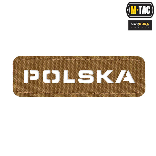 M-Tac - Нашивка Польша 25х80 - Laser Cut - Coyote - 51002005 - Нашивки
