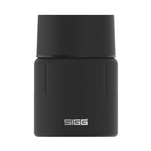 SIGG - Термос для еды с чашей и вилкой Gemstone Obsidian Food Jar - 0,5 л - черный - 8733.90 - Термосы і термокружкы