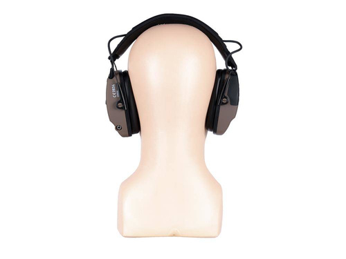 RealHunter - Активні протишумові навушники ProSHOT BT - коричневі - 258-051 - Навушники тактичні - Засоби захисту