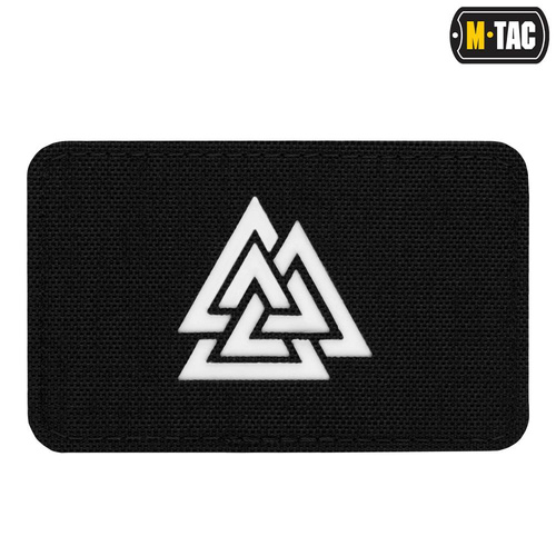 M-Tac -  Нашивка Laser cut Valknut - чорний - 51164299 - Нашивки