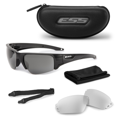 ESS - Балістичні окуляри Crowbar Silver Logo Kit - прозорі / тоновані - EE9019-02 - Балістичні окуляри