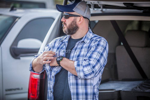 Helikon - Сорочка з суміші нейлону TRIP - Червоний плед - KO-TRI-NB-P7