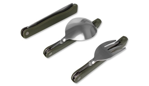 Туристичні столові прибори - Mil-Tec - Складна сумка - зелений - 14626000