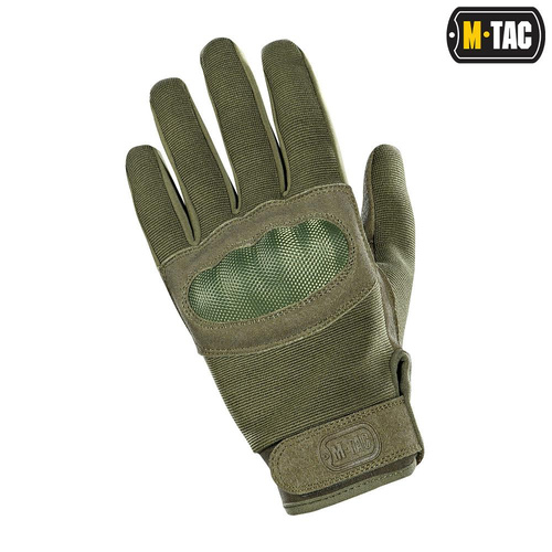 M-Tac - Тактические перчатки Assault Tactical Mk.3 Gloves - Оливковый - 90203001 - Тактические перчатки - Снаряжение
