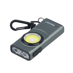 Mactronic - Брелок-фонарик Flagger Nano - 500 лм - USB-C - Магнит - Серый - PHH0136/135