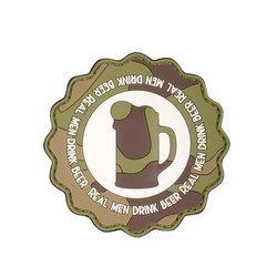 101 Inc. - Нашивка 3D - Real Men Drink Beer - Woodland - 444130-7313