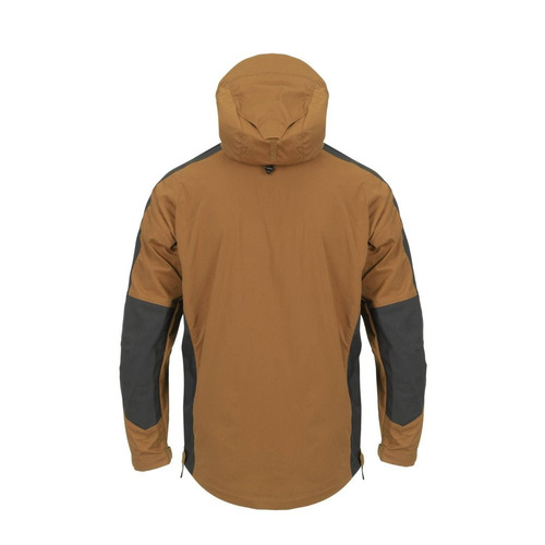 Helikon - Куртка Anorak Woodsman® - Чорний / Taiga Green/ Taiga Green - KU-WDN-DC-0109A - Військові куртки - Одяг