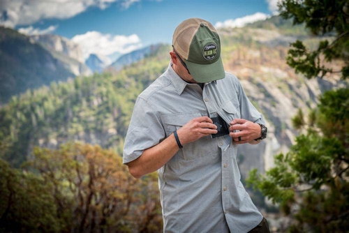 Одяг - Helikon - Тактична сорочка Defender Mk2 Ultralight Short Sleeve - Туманно-блакитний - KO-DUS-AP-88 - Тактичні сорочки