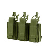 Condor - Підсумок потрійний Kangaroo Mag Pouch - потрійний - Olive Drab - 191233-001