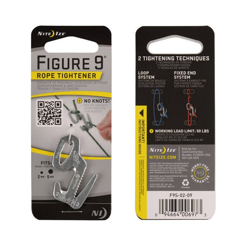 Карабины - Nite Ize - Ручка с зажимом Figure 9 Small - F9S-02-09