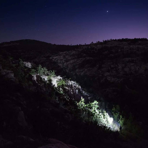 Фонарики - Olight - светодиодный угловой фонарь / налобный фонарь с аксессуарами Perun Mini Kit - 1000 люмен - черный - Налобные фонари