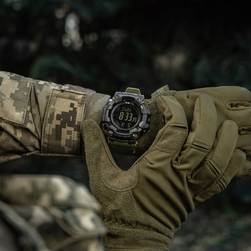 M-Tac - Тактические часы 2037 - светодиодные - 5 ATM - Зелёный - 50007001 - Часы - Снаряжение