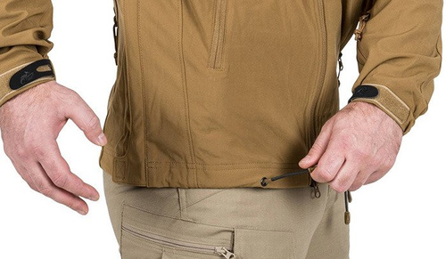 Одяг - Helikon - Куртка Cougar® QSA™ + HID™ - вітрозахисна куртка з м'якою оболонкою - темно-синього кольору - KU-CGR-SM-37 - Військові куртки