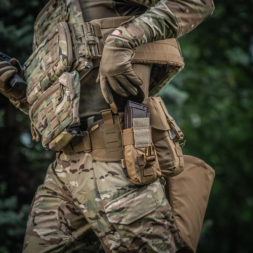 M-Tac - Подсумок для двух магазинов AR/AK - Fastex - Cordura 500D - Coyote - 10013105 - Подсумки тактические